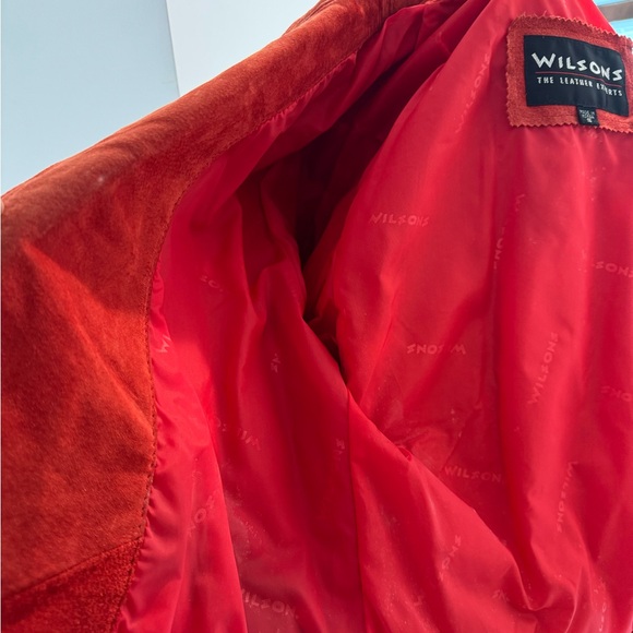Wilson Red Suede Fringed Blazer - Picture 9 of 10